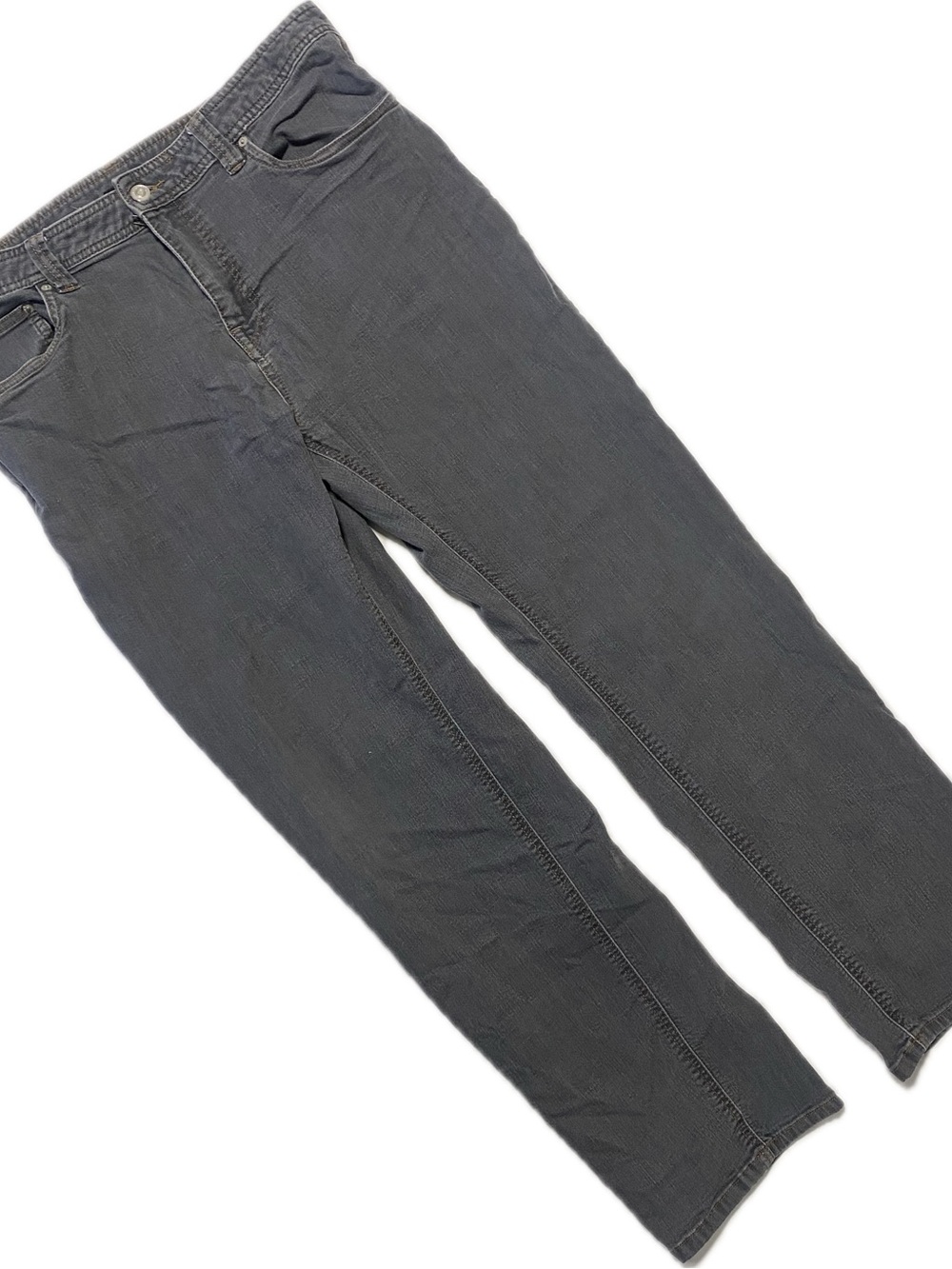 Prana Men’s Slim Straight Jeans in Charcoal Gray